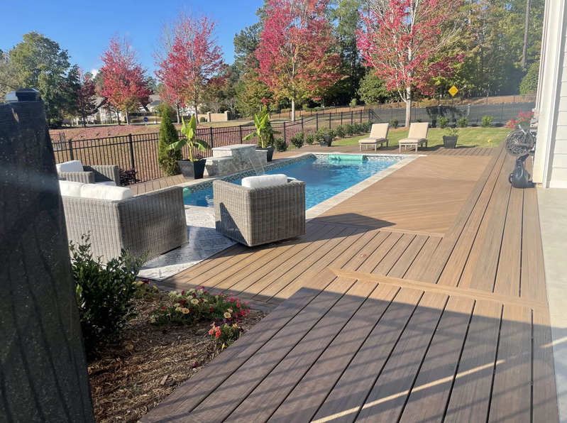 A properly maintained deck